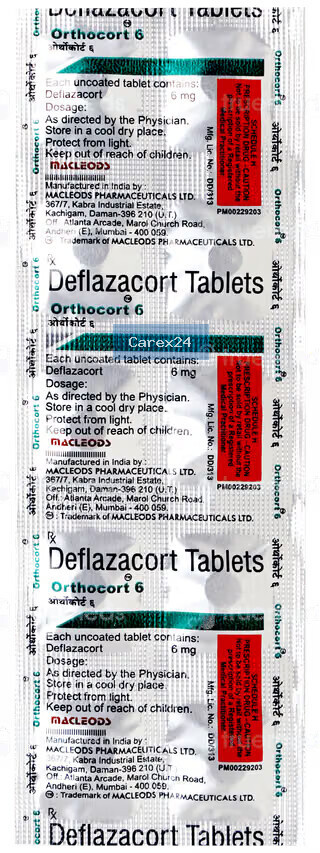Orthocort 6 Tablet
