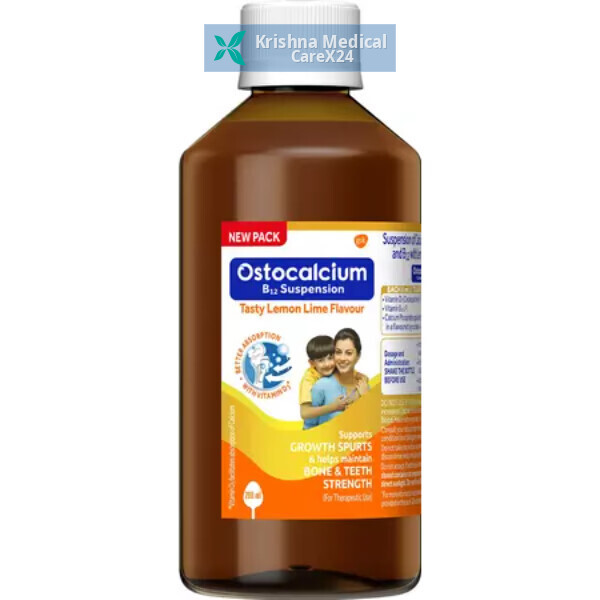 Ostocalcium B12 Lemon Lime Syrup