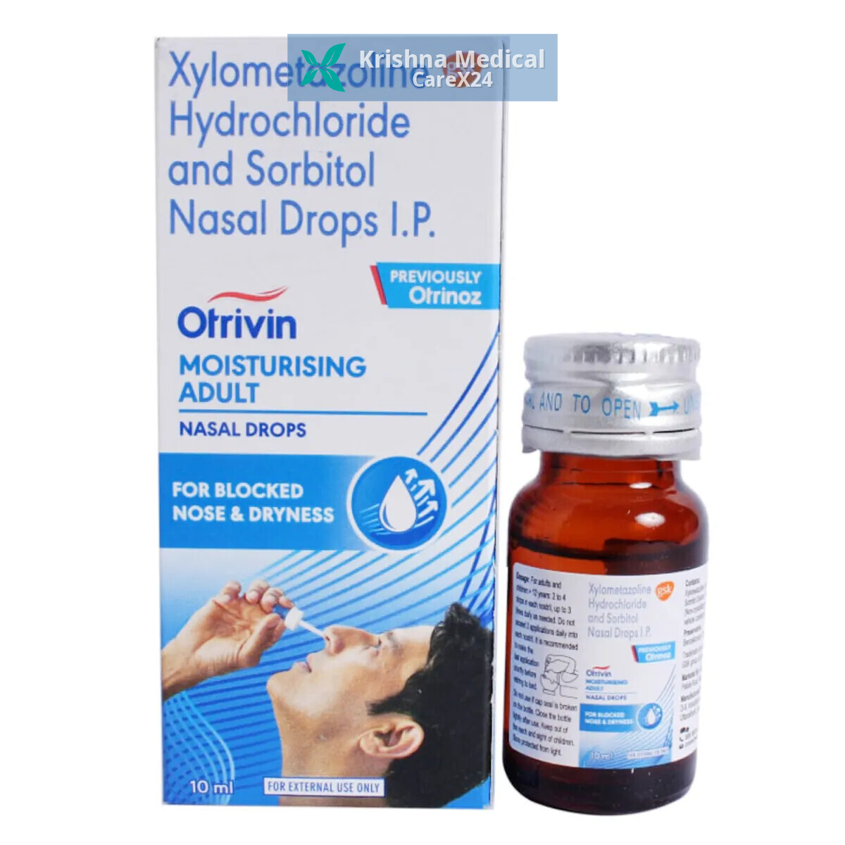 Otrivin Moisturising Adult Nasal Drop