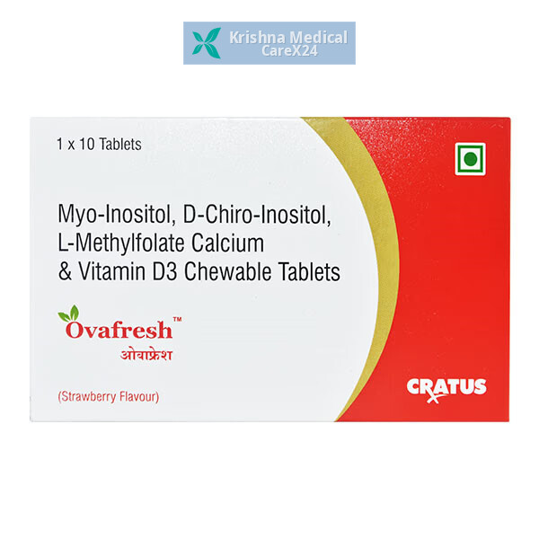 Ovafresh Strawberry Chewable Tablet