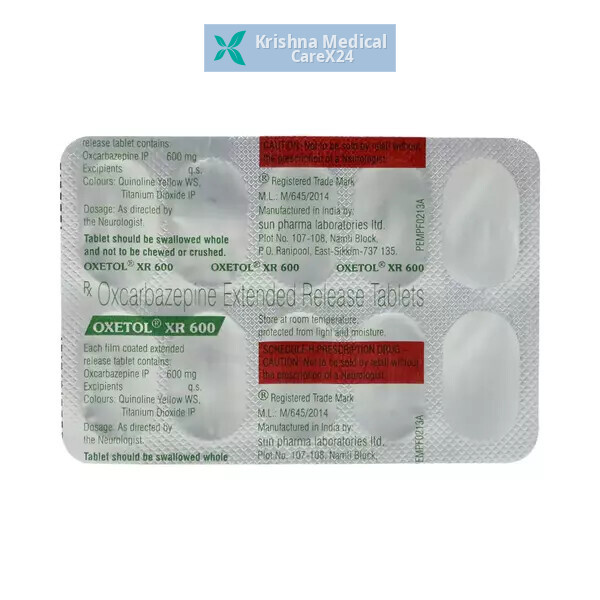 Oxetol XR 600 Tablet