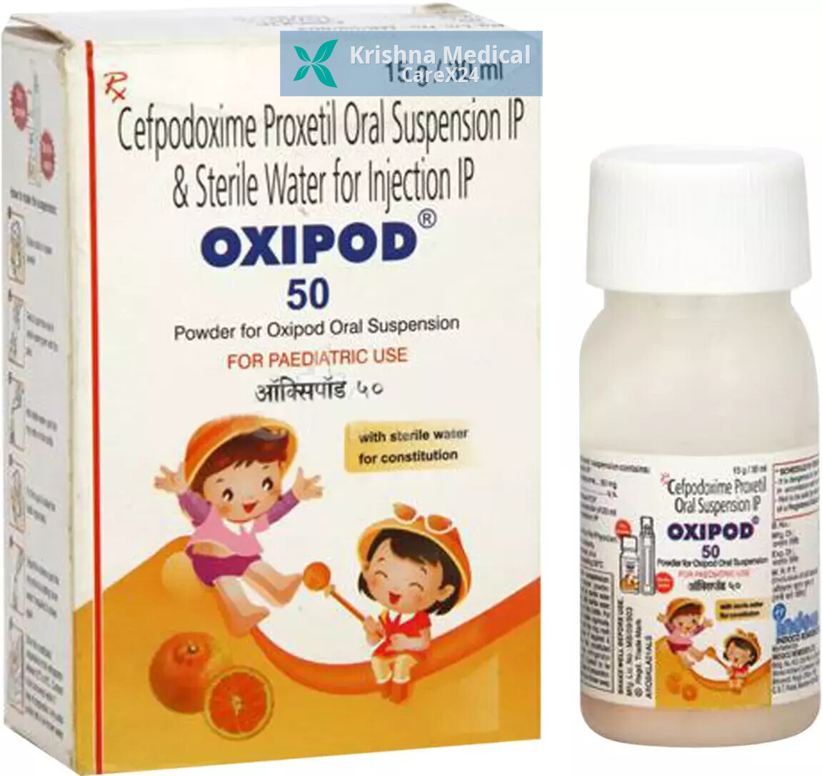Oxipod 50 Dry Oral Suspension