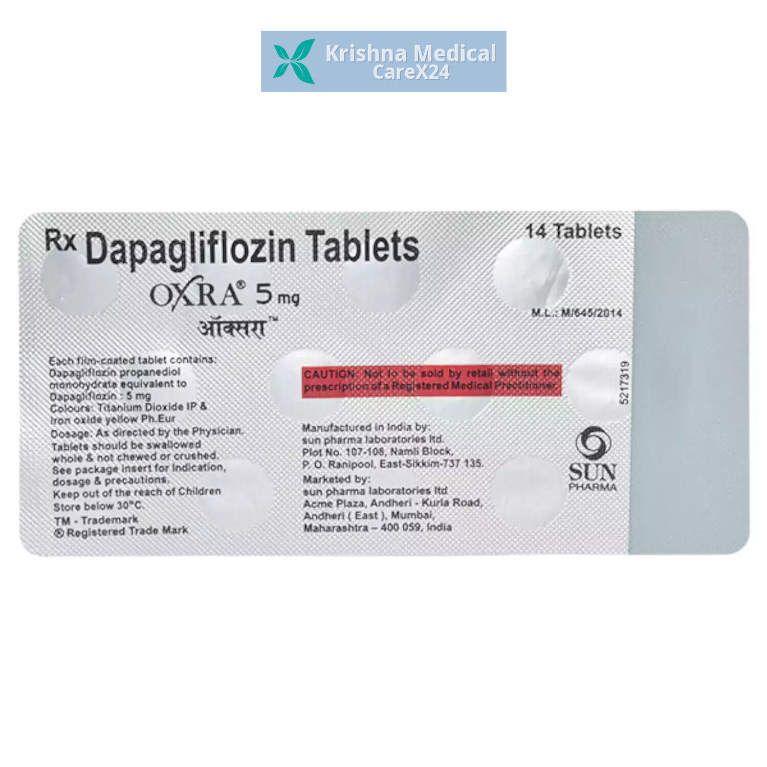 Oxra 5 Tablet