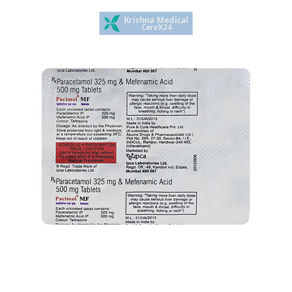 Pacimol MF Tablet