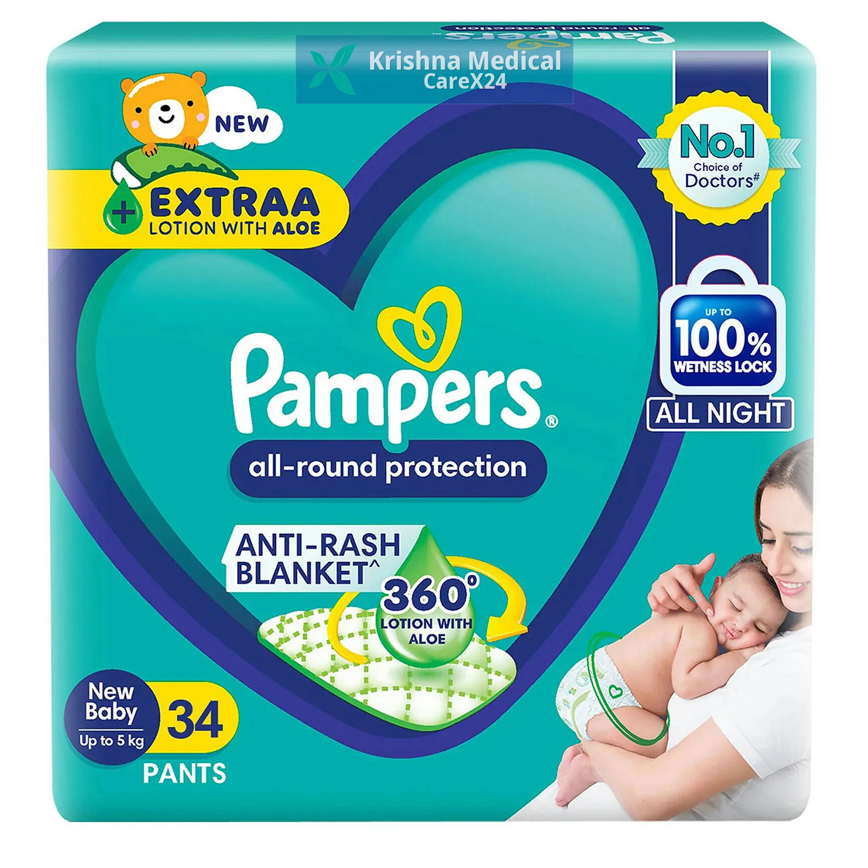 Pampers All Round Protection Pants NB