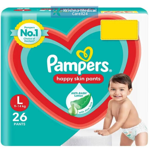 Pampers Happy Skin Pants Large
