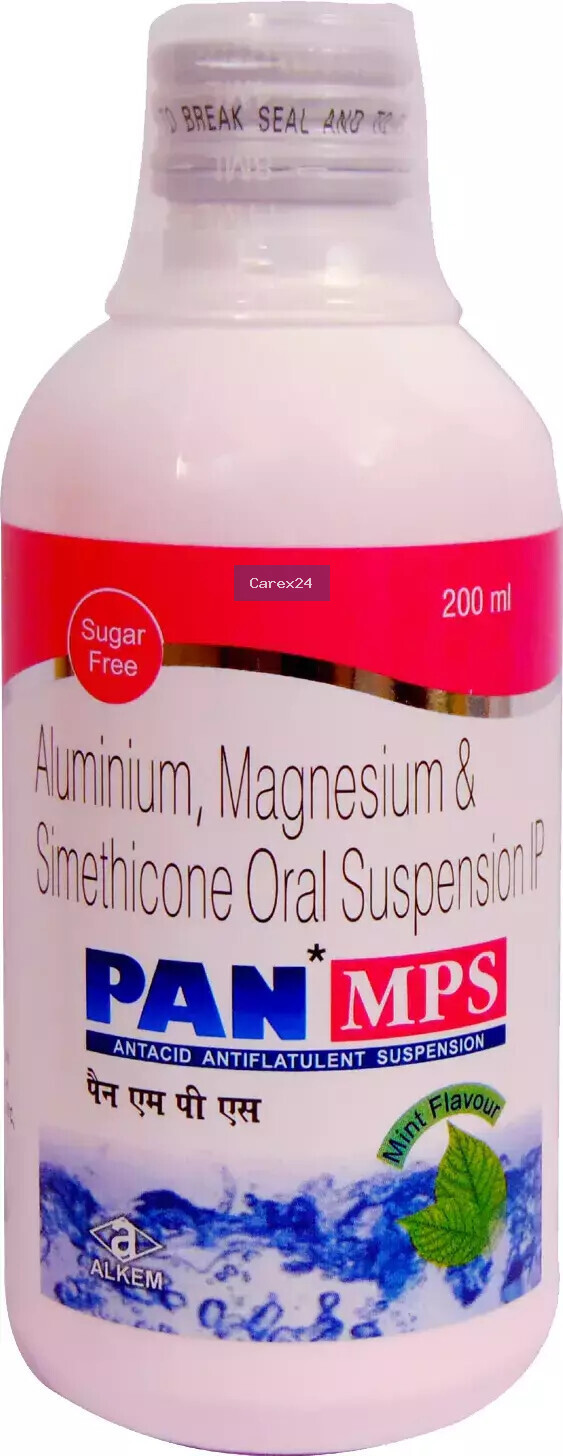 Pan Mps Sugar Free Mint Oral Suspension