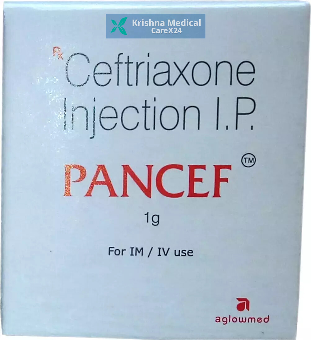 Pancef 1 Gm Injection