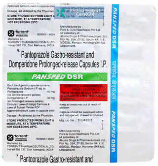 Pansped Dsr Capsule