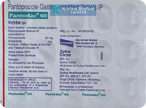 Pantodac 40 Tablet