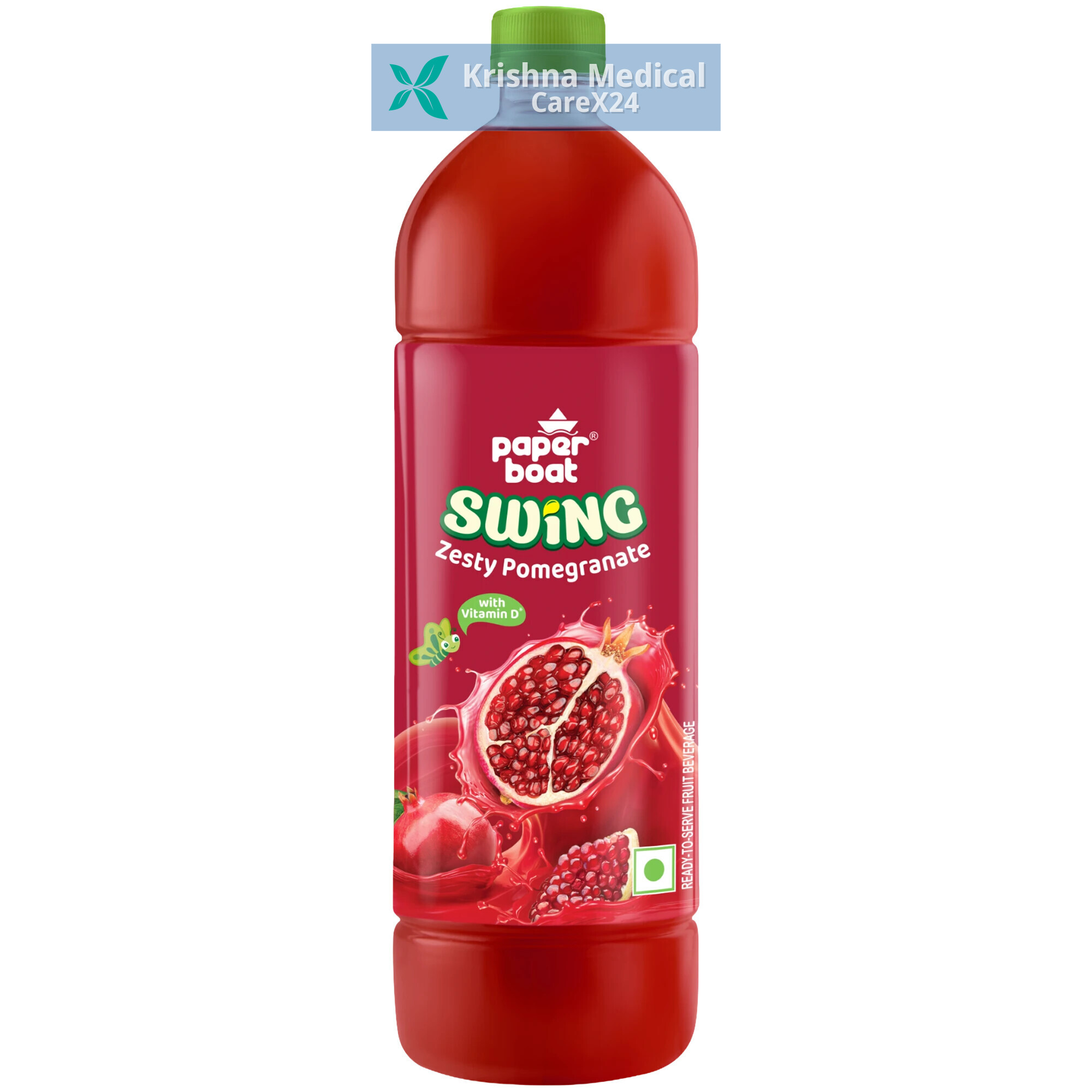 Paper Boat Swing Plus Juicier Zesty Pomegranate Drink