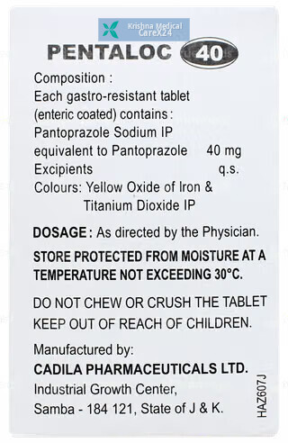 Pentaloc 40 Tablet