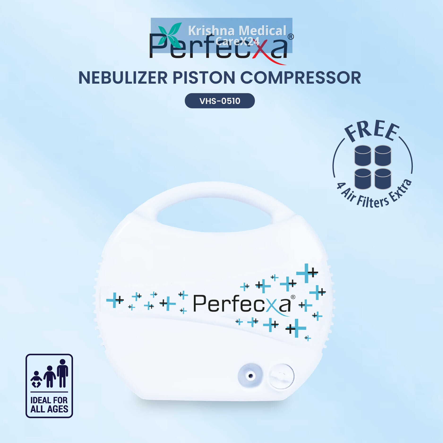 Perfecxa Mini Nebulizer (VHS-0510)