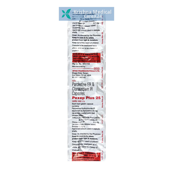 Pexep Plus 25 Capsule