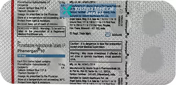 Phenergan 10 Tablet