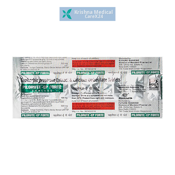 Pilorute EP Forte Tablet