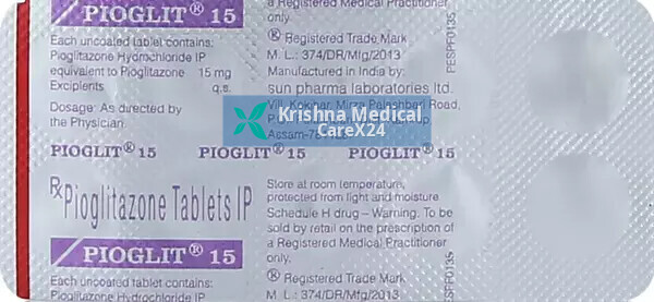 Pioglit 15 Tablet