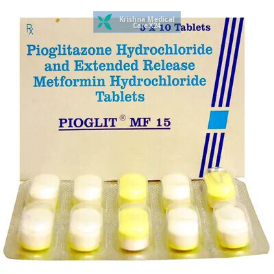 Pioglit MF 15 Tablet
