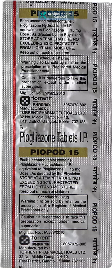 Piopod 15 Tablet