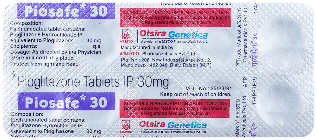 Piosafe 30 Tablet