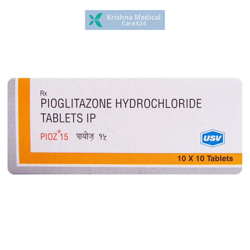 Pioz 15 Tablet