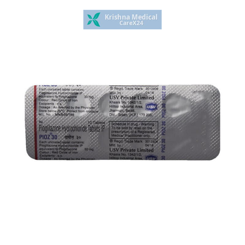 Pioz 30 Tablet