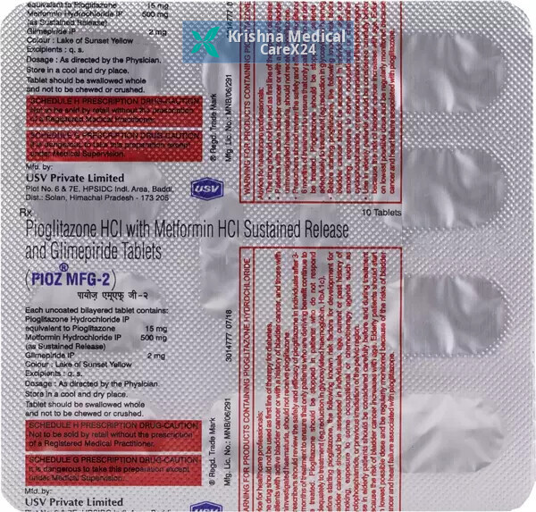 Pioz MFG 2 Tablet