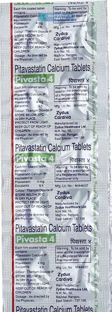 Pivasta 4 Tablet