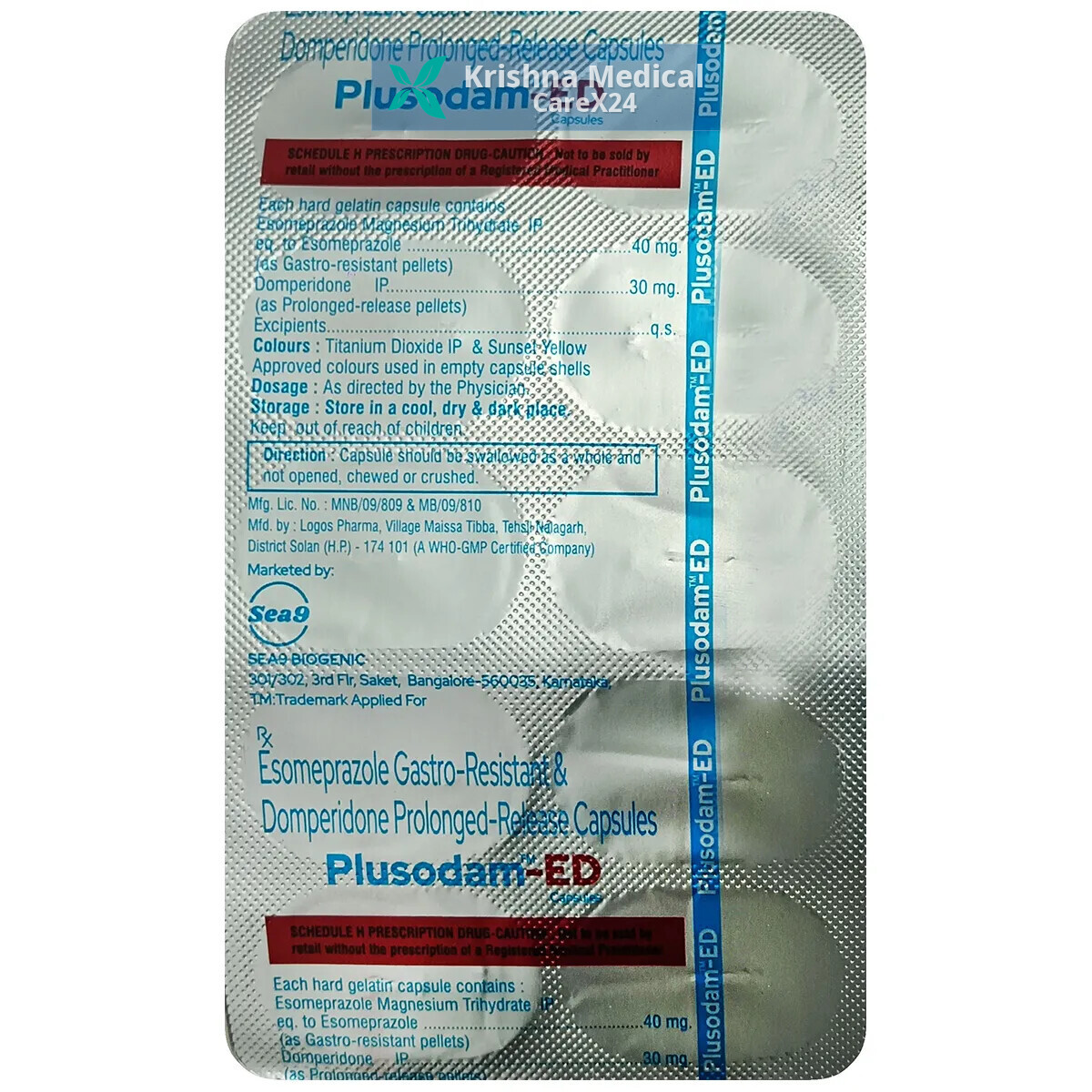 Plusodam-ED Capsule PR
