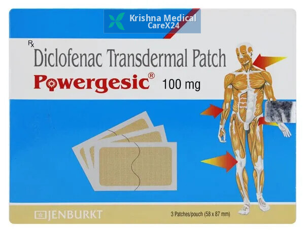 Powergesic 100mg Transdermal Patch