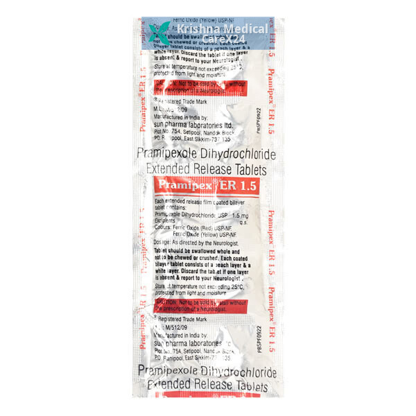 Pramipex ER 1.5 Tablet