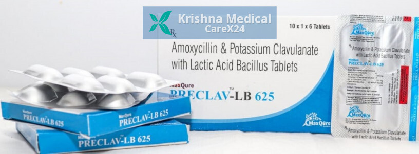 Preclav LB 625 Tablet