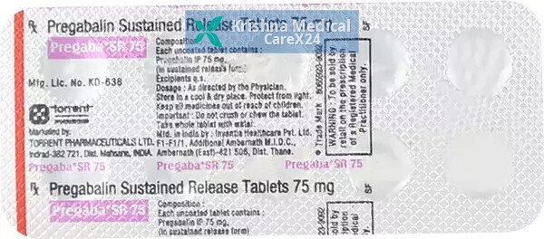 Pregaba SR 75 Tablet