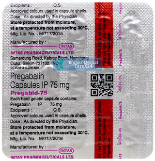 Pregabid 75 Capsule