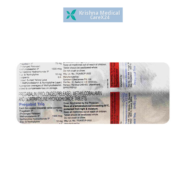 Pregabid Trio Tablet