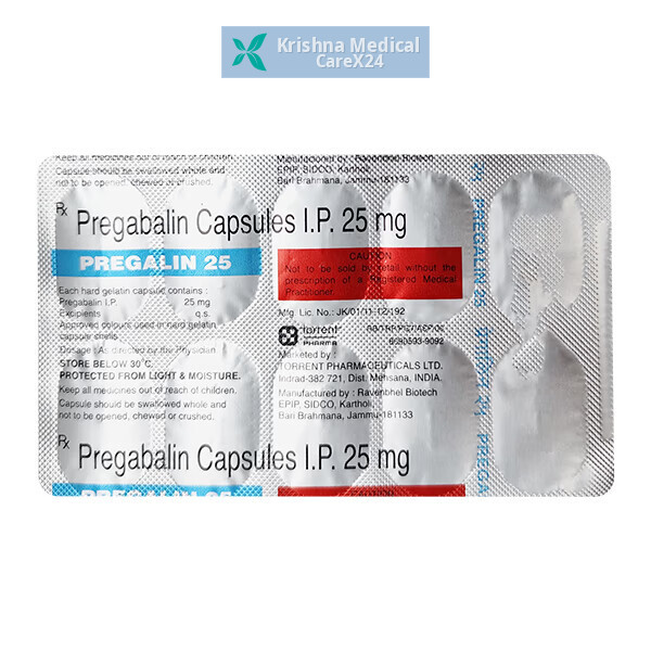 Pregalin 25 Capsules