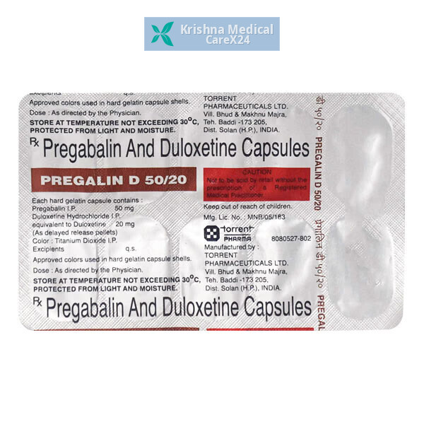 Pregalin D 50/20 Capsule