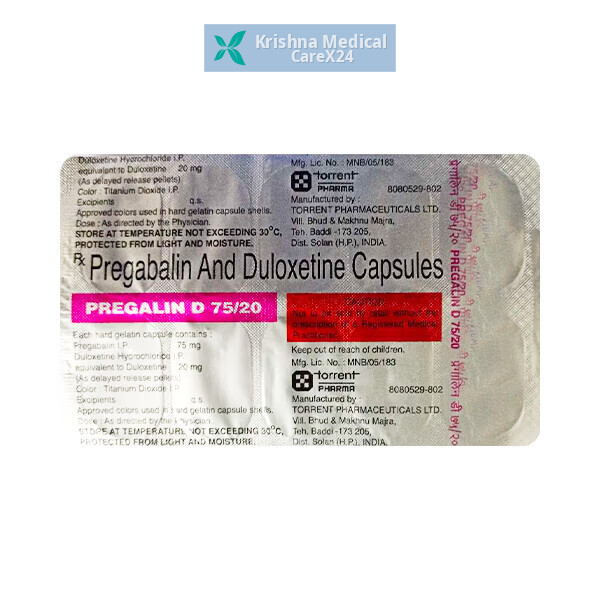 Pregalin D 75/20 Capsule