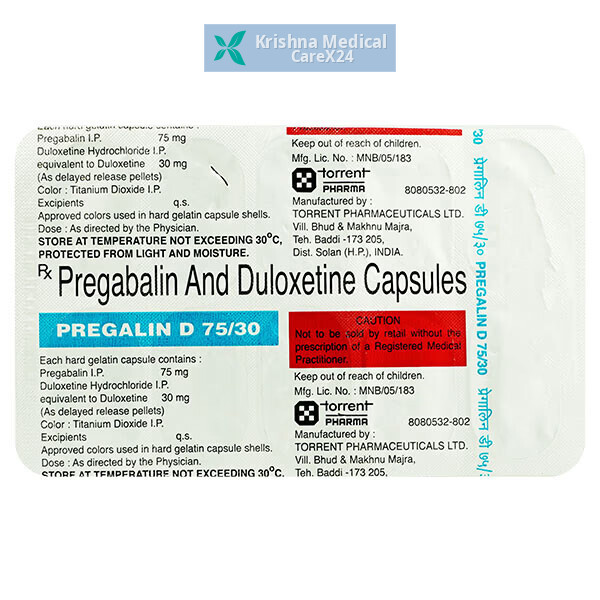 Pregalin D 75/30 Capsule