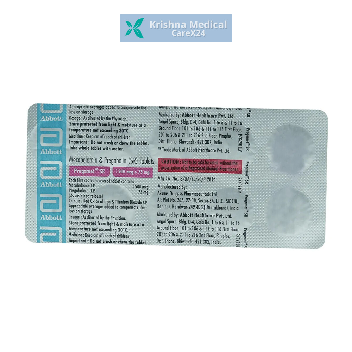 Pregamet SR Tablet