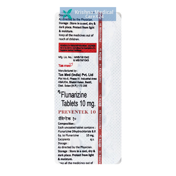 Preventek 10 Tablet