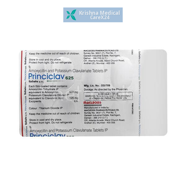 Princiclav 625 Tablet