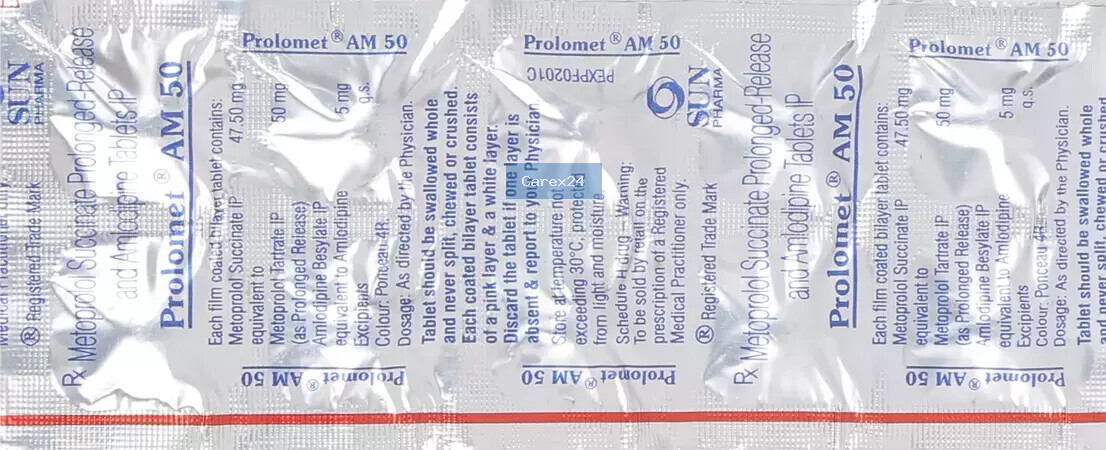 Prolomet AM 50 Tablet