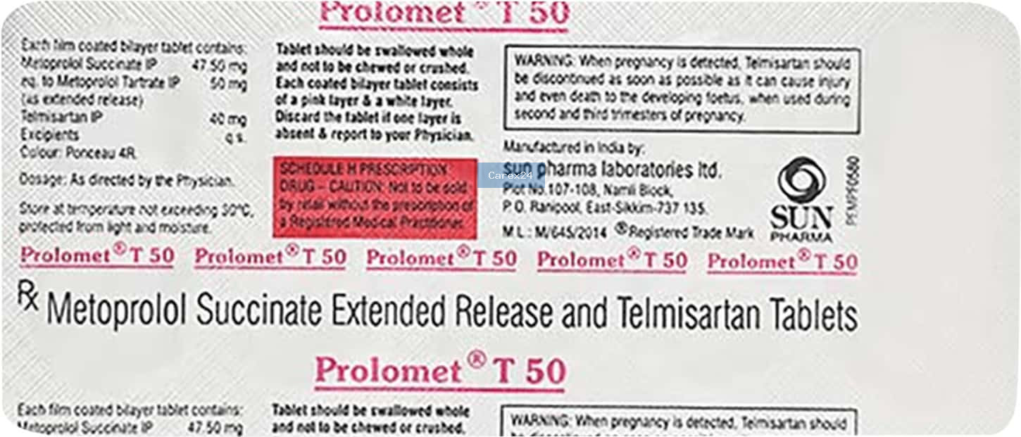 Prolomet T 50 Tablet