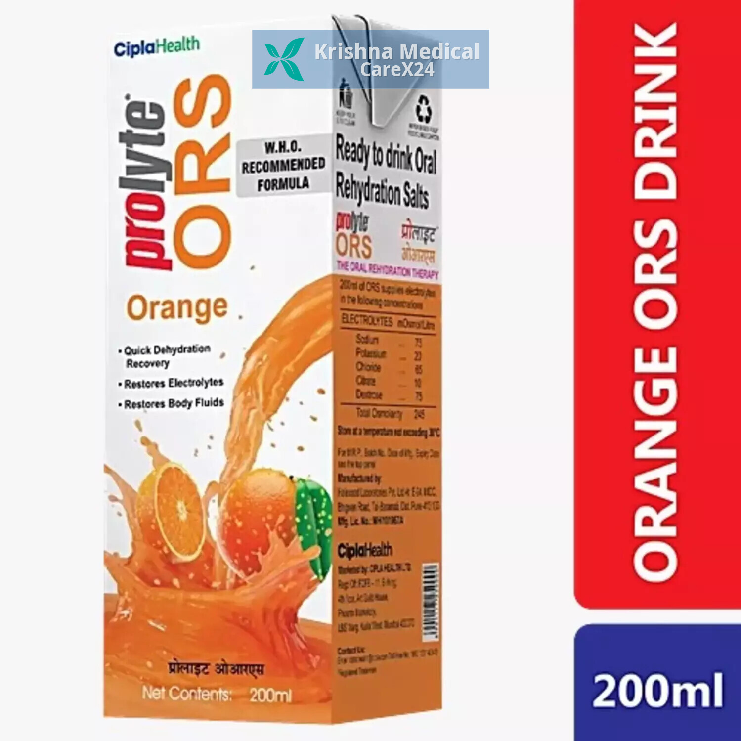 Prolyte ORS Orange Oral Liquid