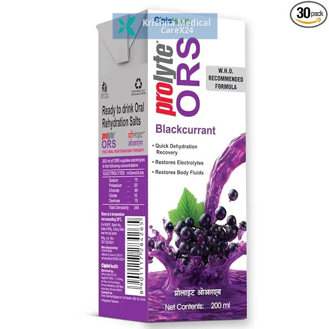 Prolyte Ors Blackcurrant Oral Liquid