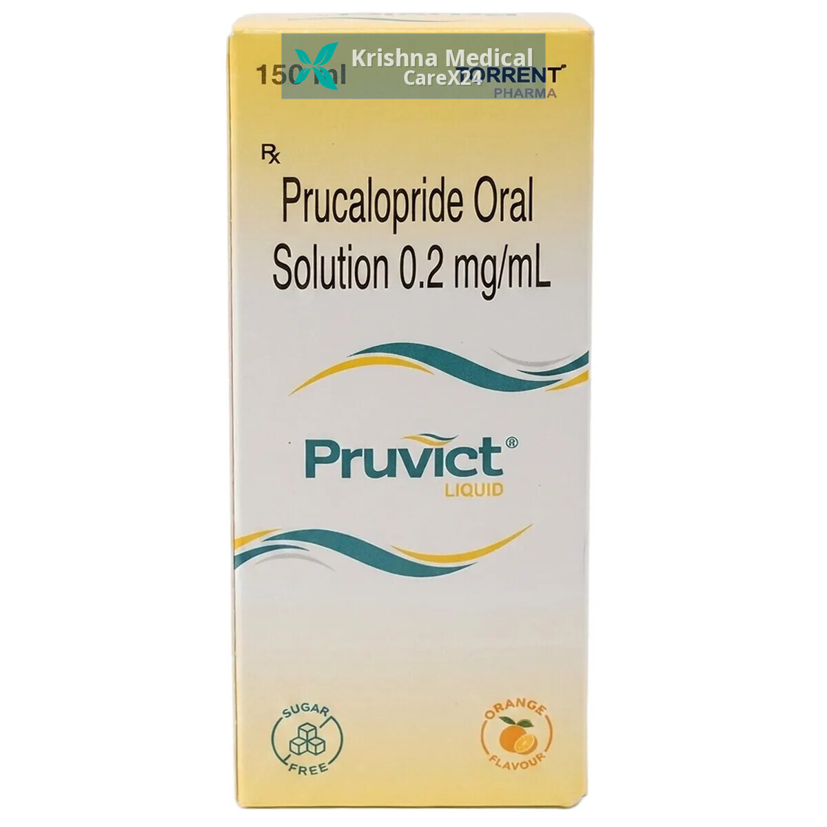 Pruvict Sugar Free Orange Liquid