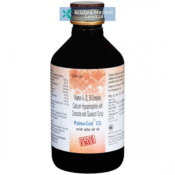 Pulmo Cod CG Sugar Free Syrup