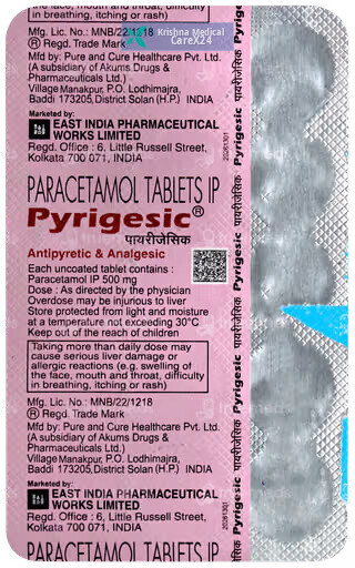 Pyrigesic Tablet