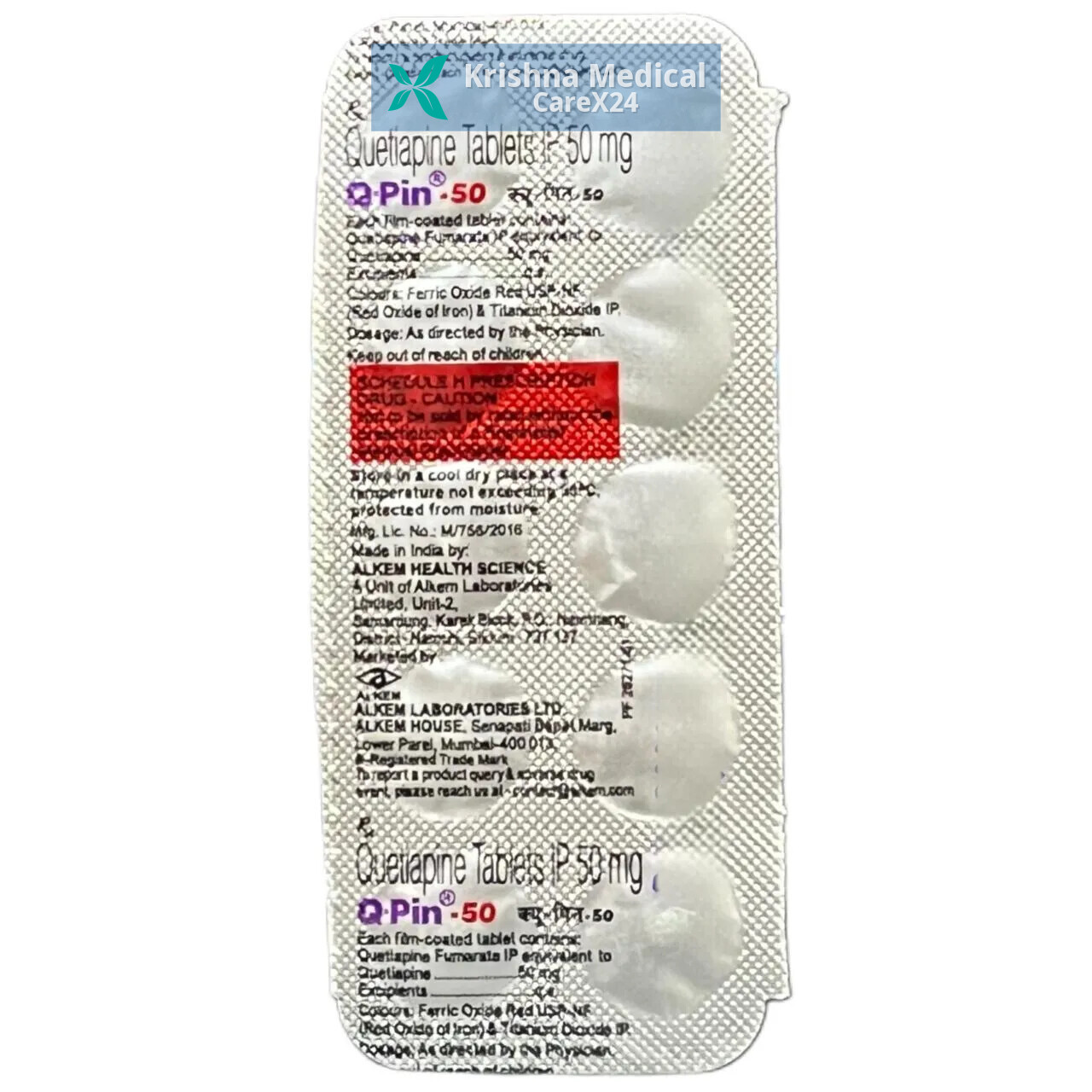 Q Pin 50 Tablet